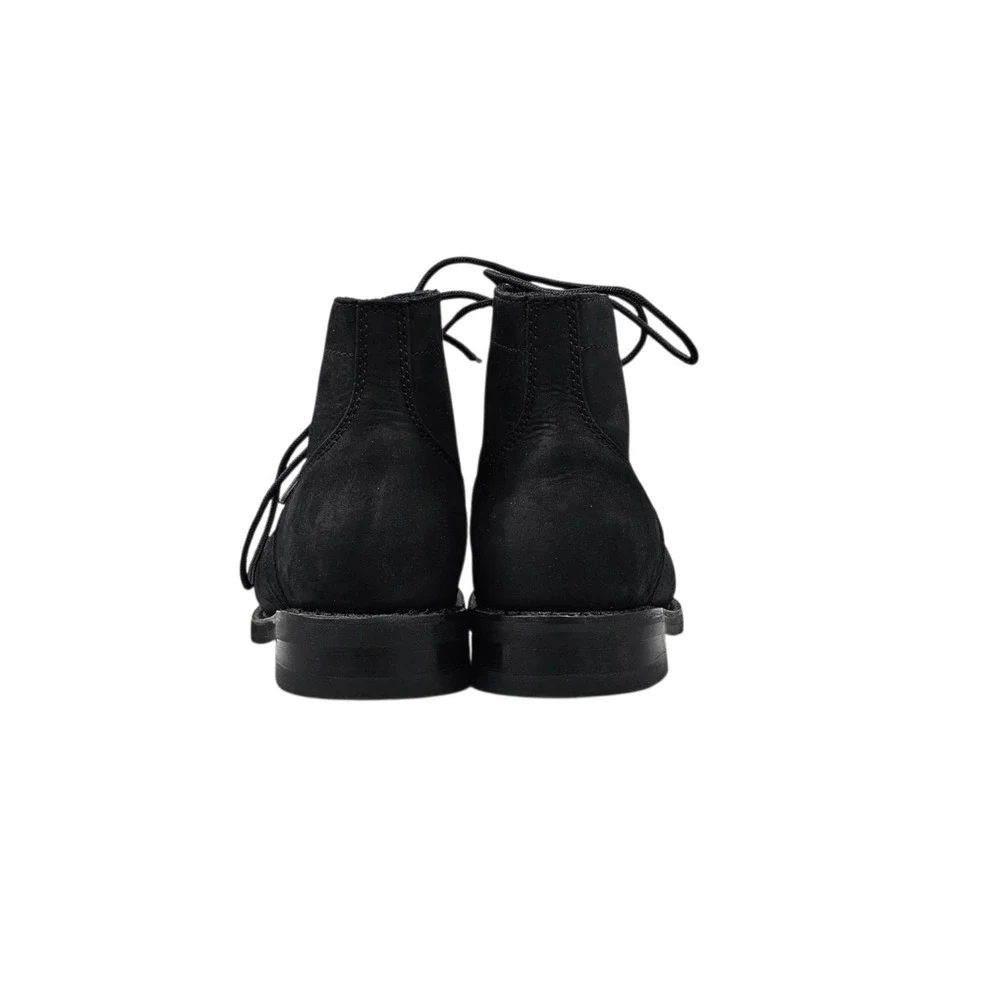 Thursday Women's Size 8 US NWOB Captain‎ Black Matte Leather Lace Up Ankle Boots